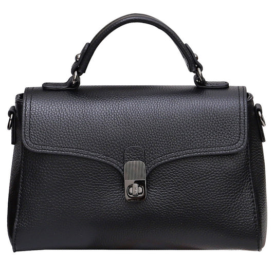 Full Grain Leather Casual Handheld Versatile Crossbody Bag