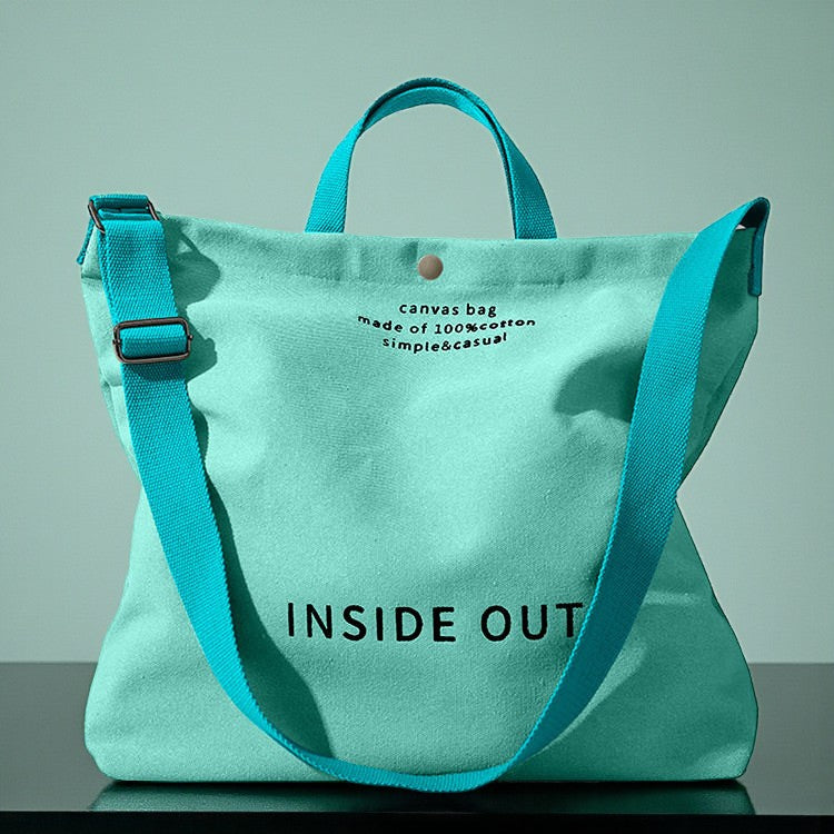 Woman Canvas Tote Bag, High-End Versatile Shoulder Bag