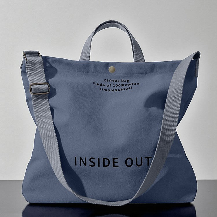 Woman Canvas Tote Bag, High-End Versatile Shoulder Bag