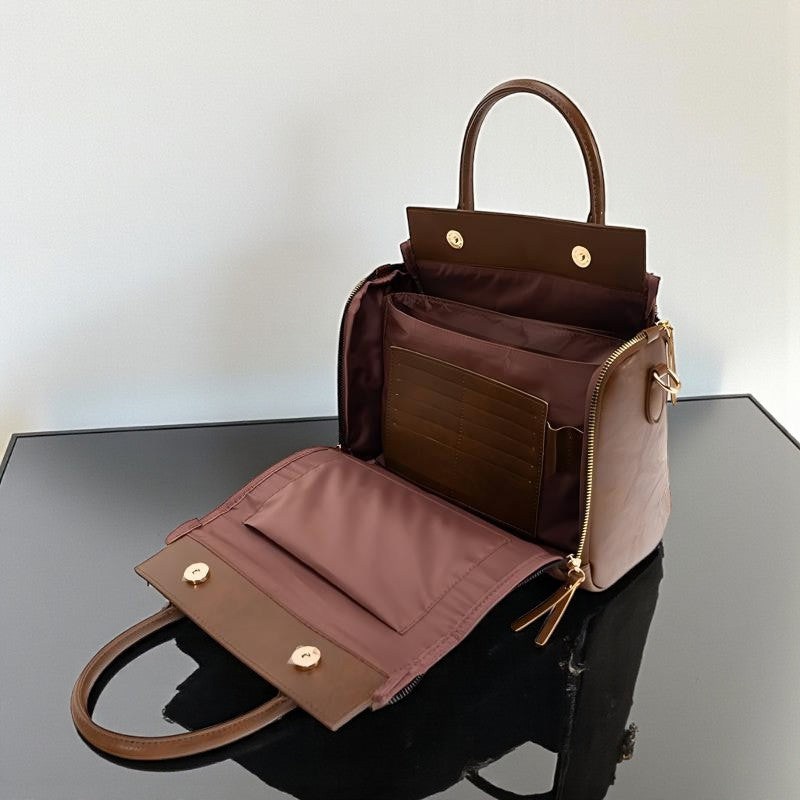 Women's Multifunctional Leather Shoulder Bag Handbag