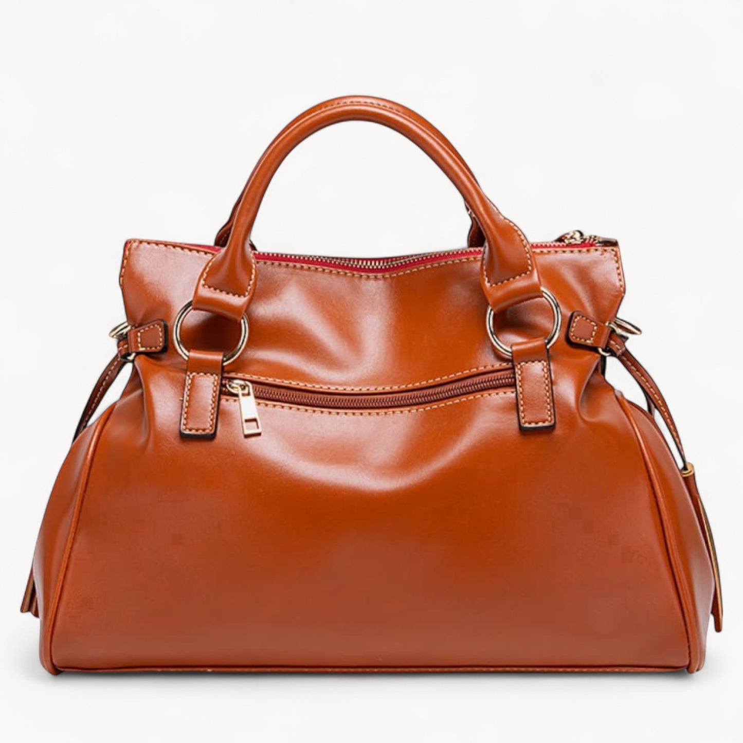 PU Leather Handbag with Tassels