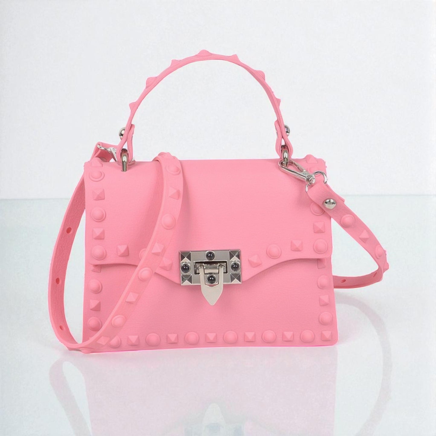 Monotone Studded Clutch