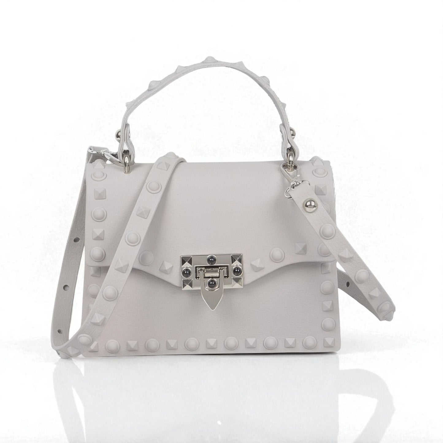 Monotone Studded Clutch