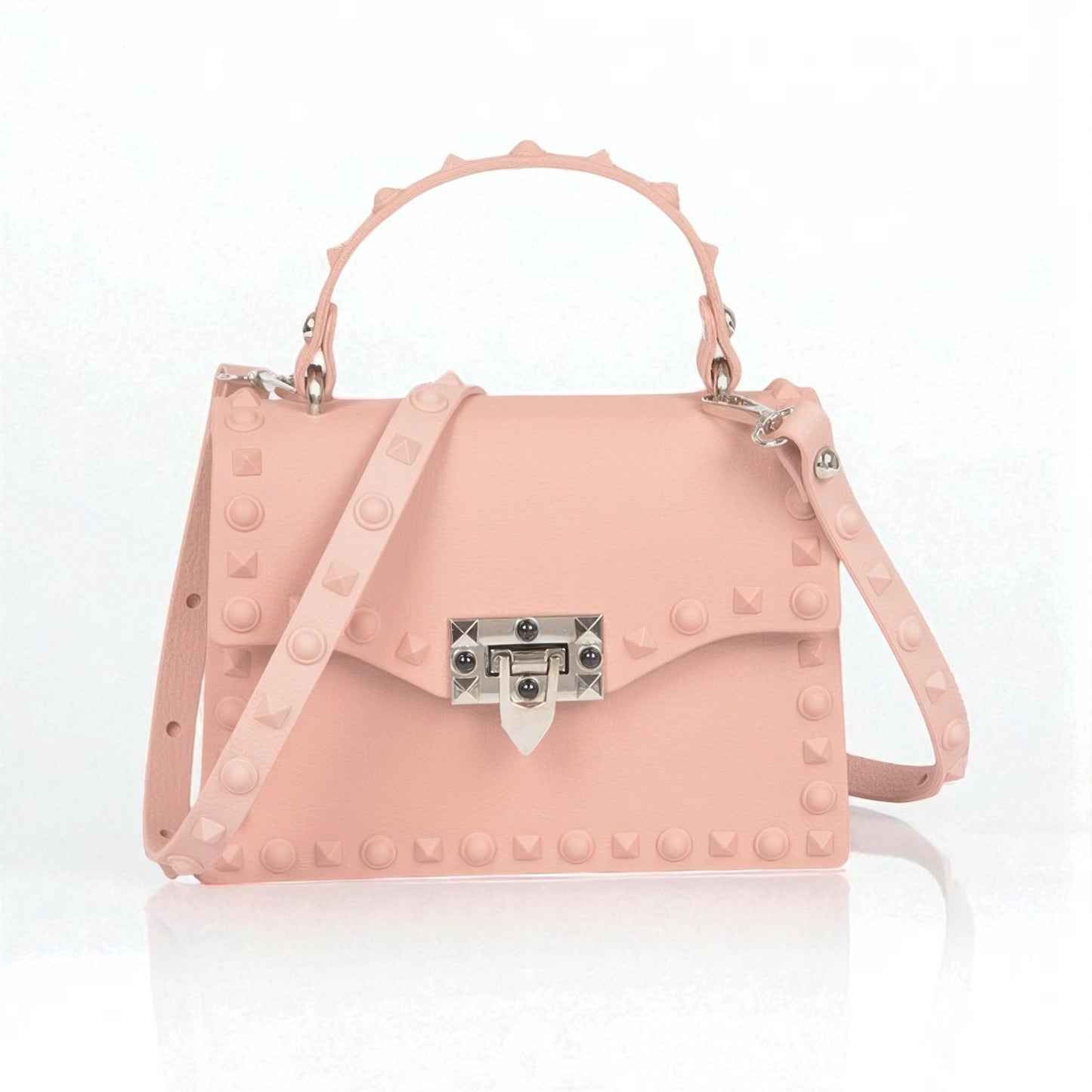 Monotone Studded Clutch