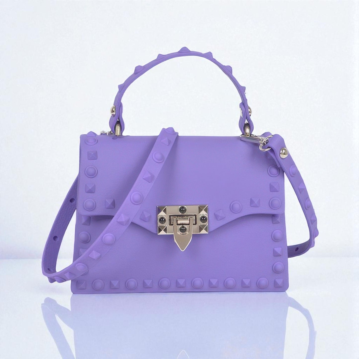 Monotone Studded Clutch