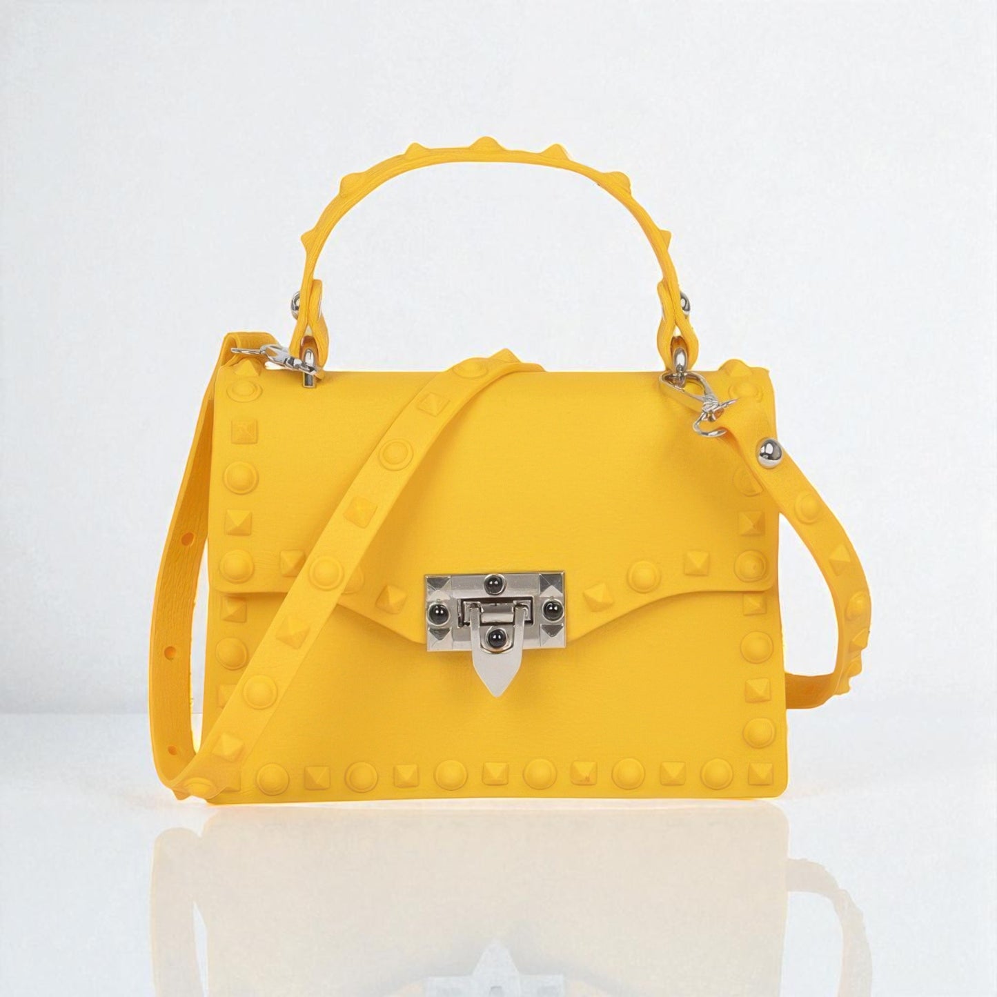 Monotone Studded Clutch