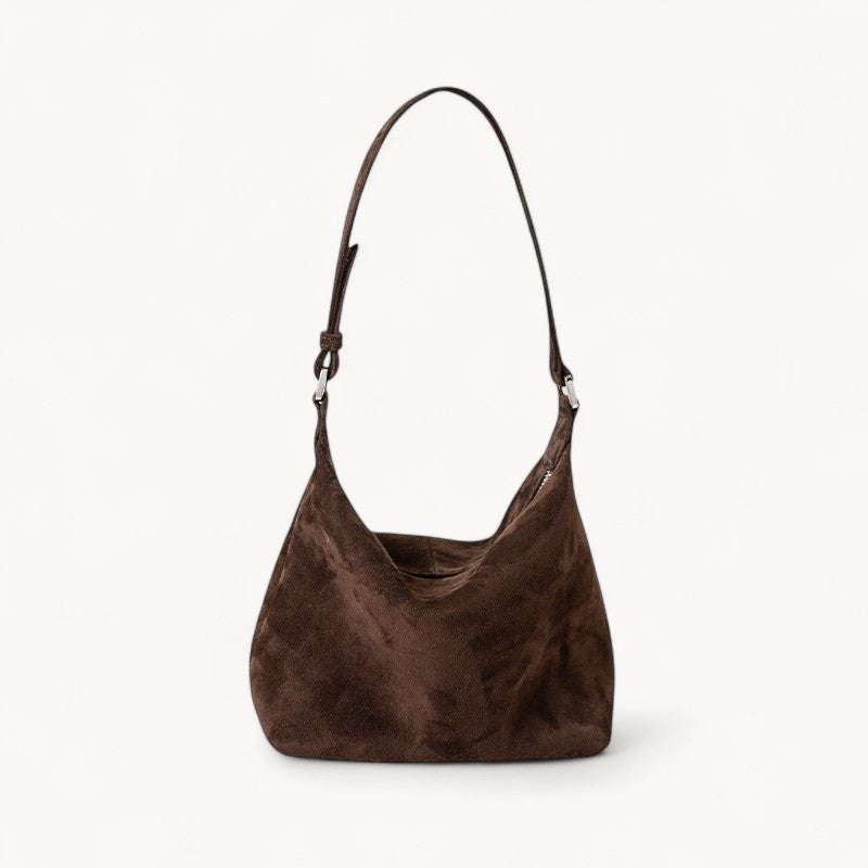 Goat Skin Suede Tote Bag
