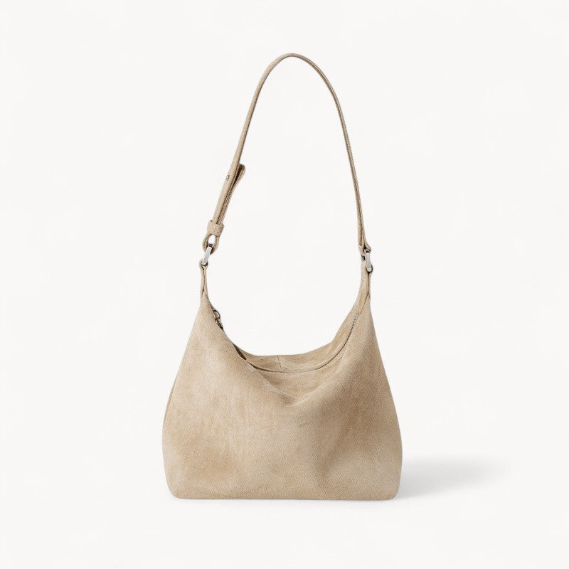 Goat Skin Suede Tote Bag