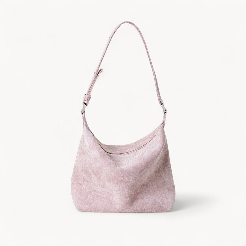 Goat Skin Suede Tote Bag