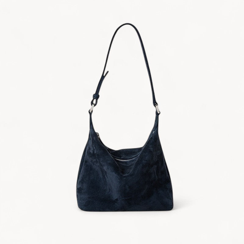 Goat Skin Suede Tote Bag
