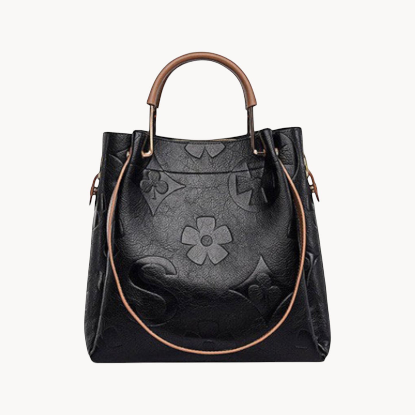 Women's Fashion Embossed Tote Bag