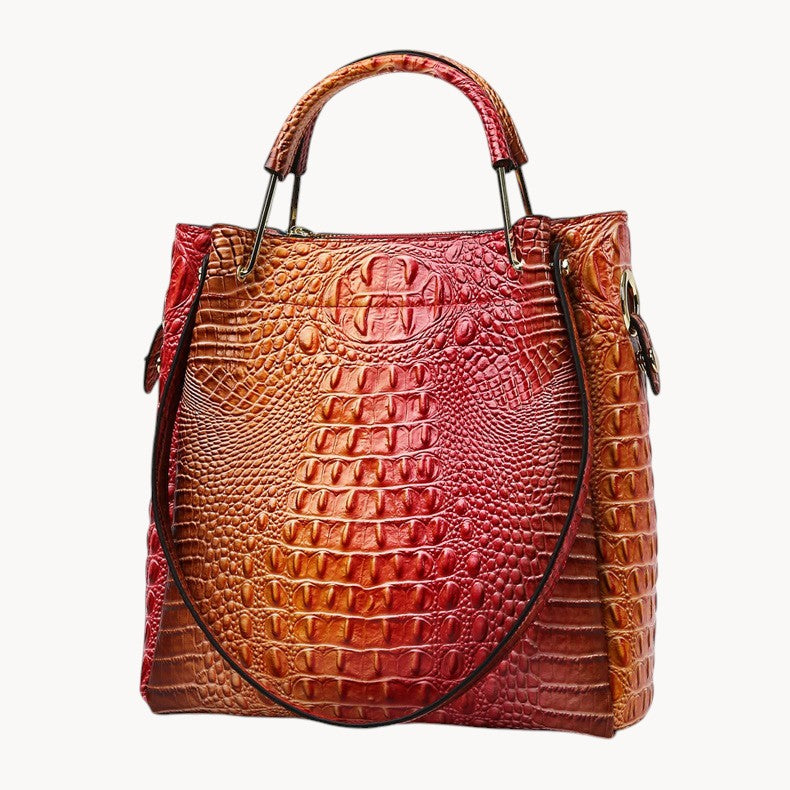 Women's Fashion Embossed Tote Bag