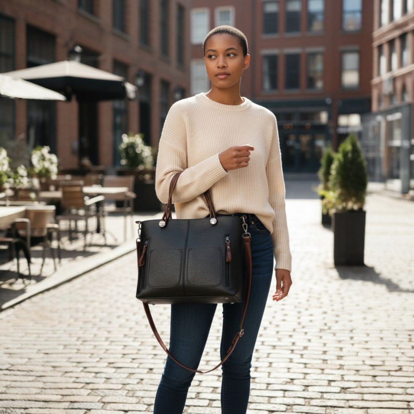 Women's Retro Tote Bag.