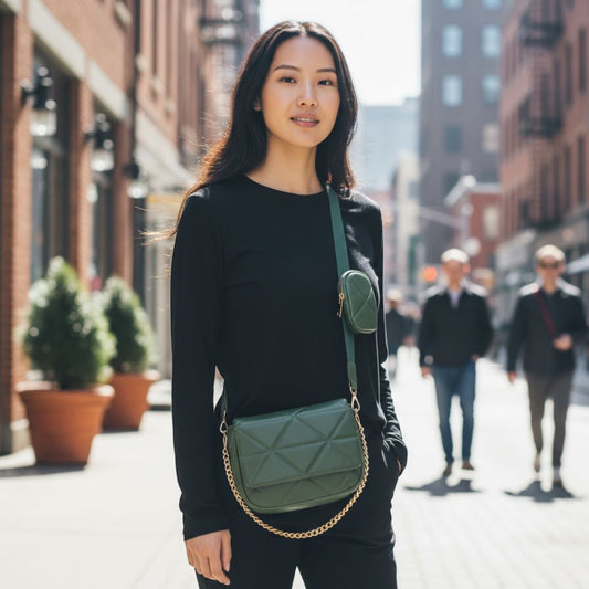 The Emery Quilted Crossbody
