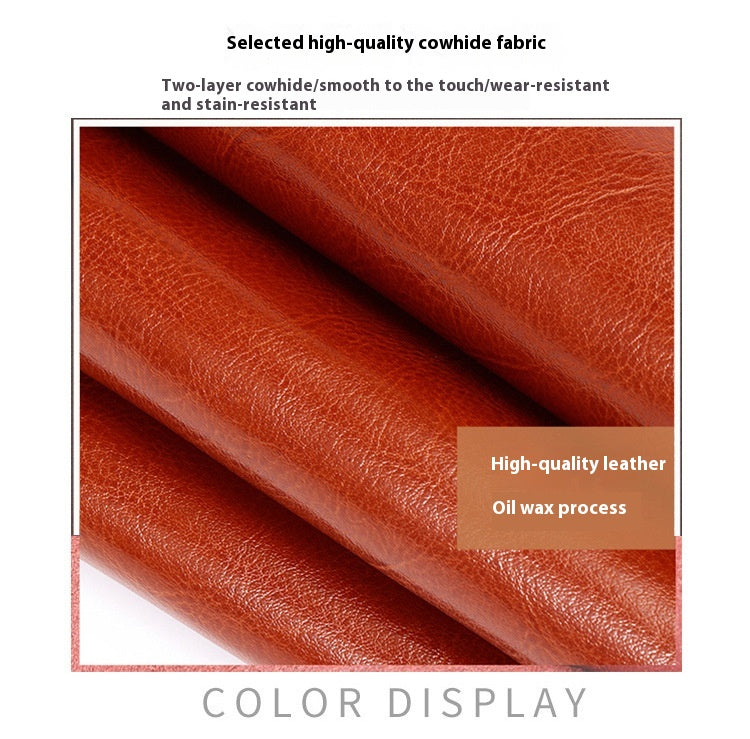 Genuine Leather Cowhide Tote Bag
