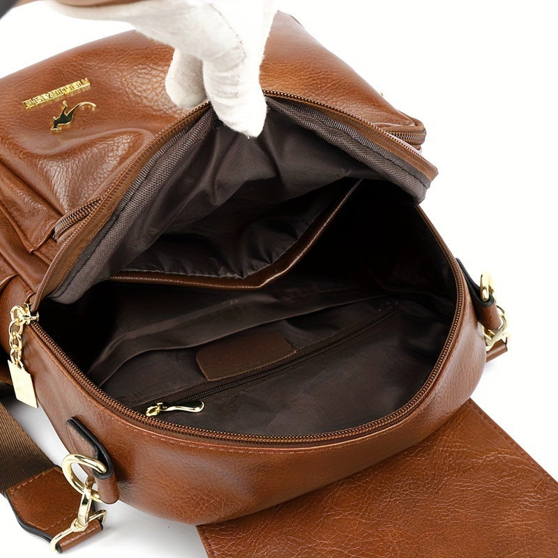 Vegan Leather Ladies Backpack