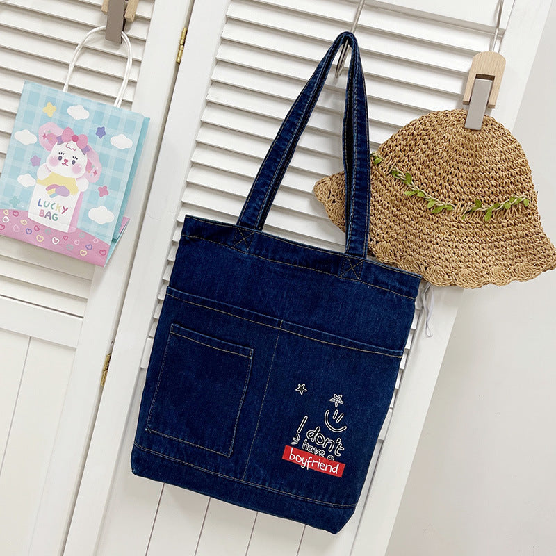 Women's Denim Tote Bag