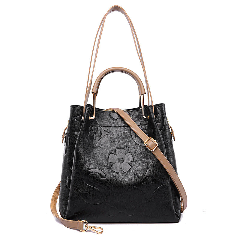 Women's Fashion Embossed Tote Bag