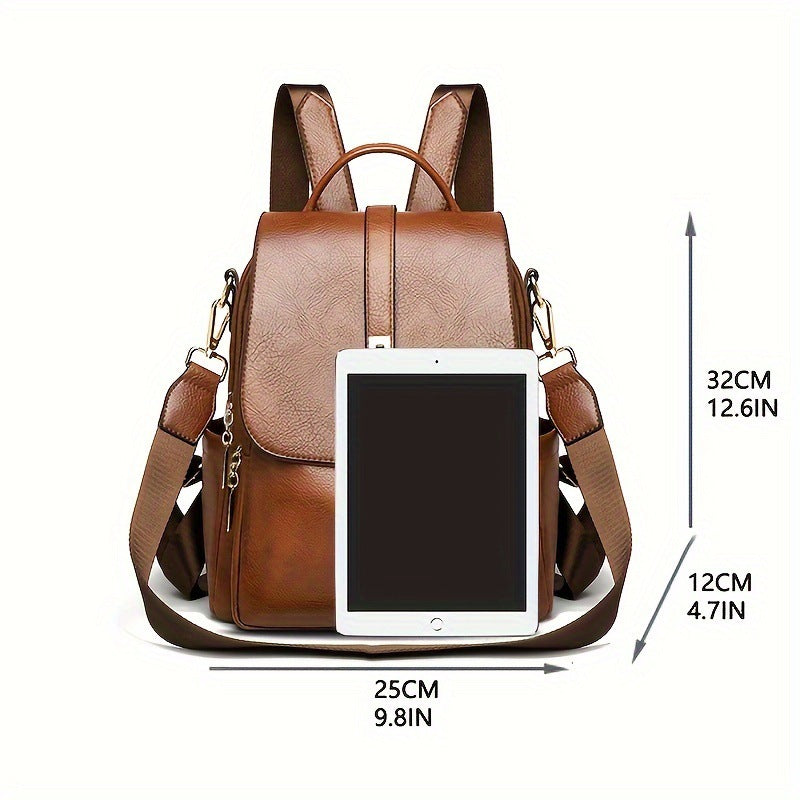 Vegan Leather Ladies Backpack