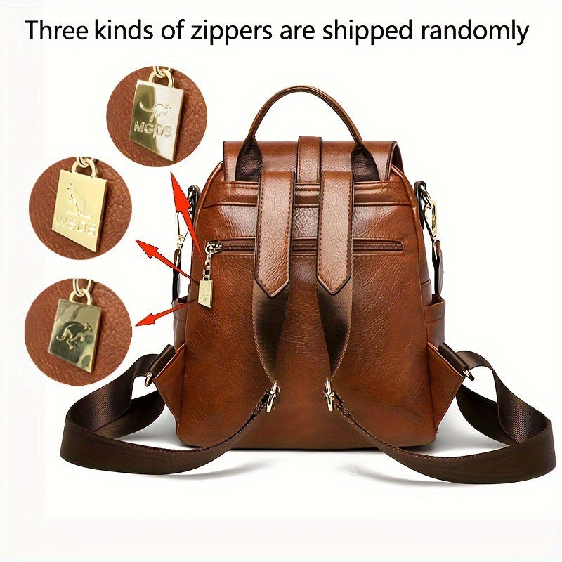 Vegan Leather Ladies Backpack