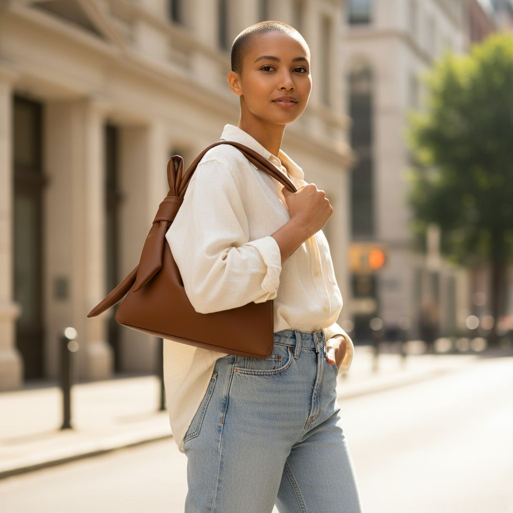 Trinity Knot Leather Purse