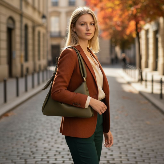 Trinity Knot Leather Purse