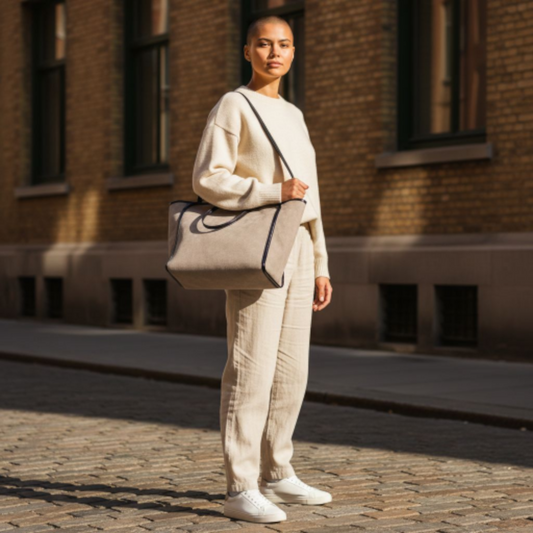 The Verona Soft Suede Tote