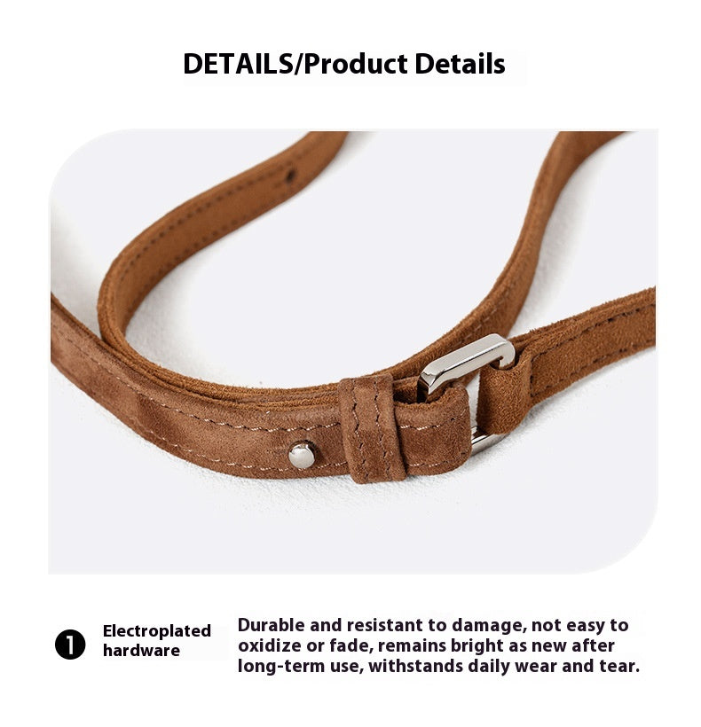 Goat Skin Suede Tote Bag