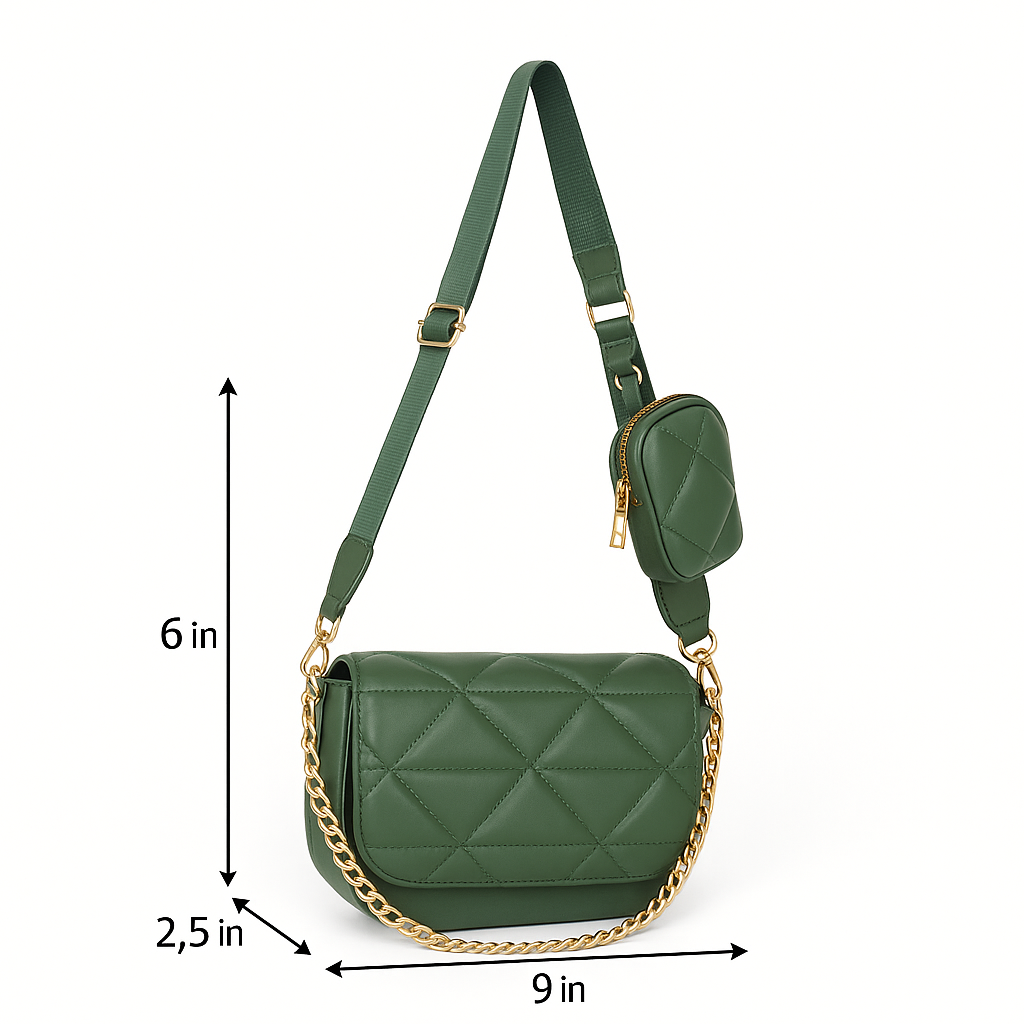 The Emery Quilted Crossbody