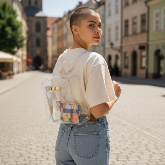 The Jelly Pop Clear Backpack
