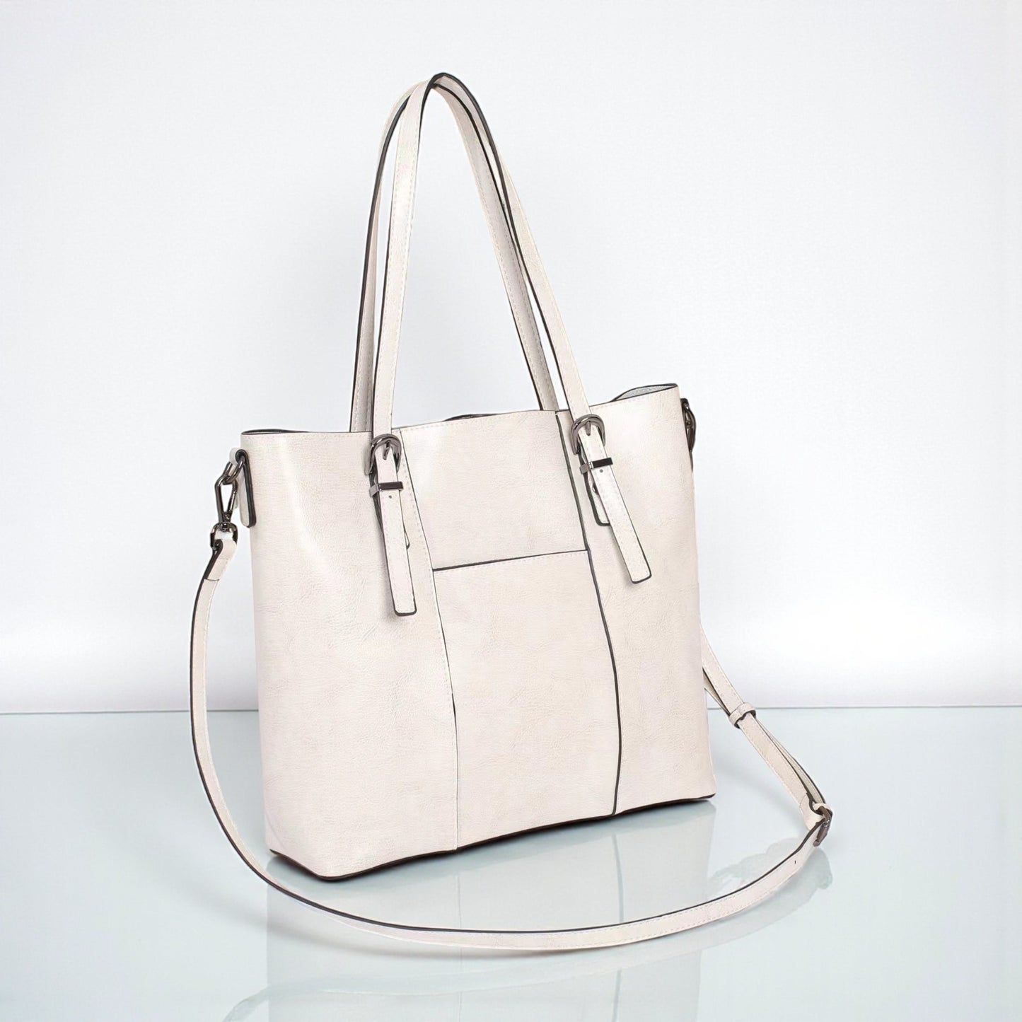Genuine Leather Cowhide Tote Bag