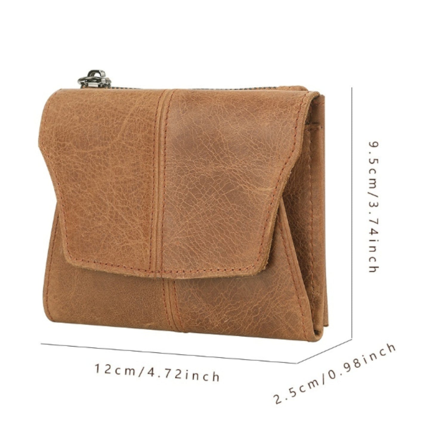 Cowhide Coin Purse