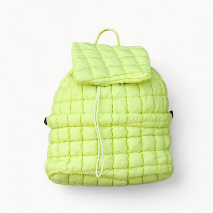 The Cloudline Quilted Puffer Backpack