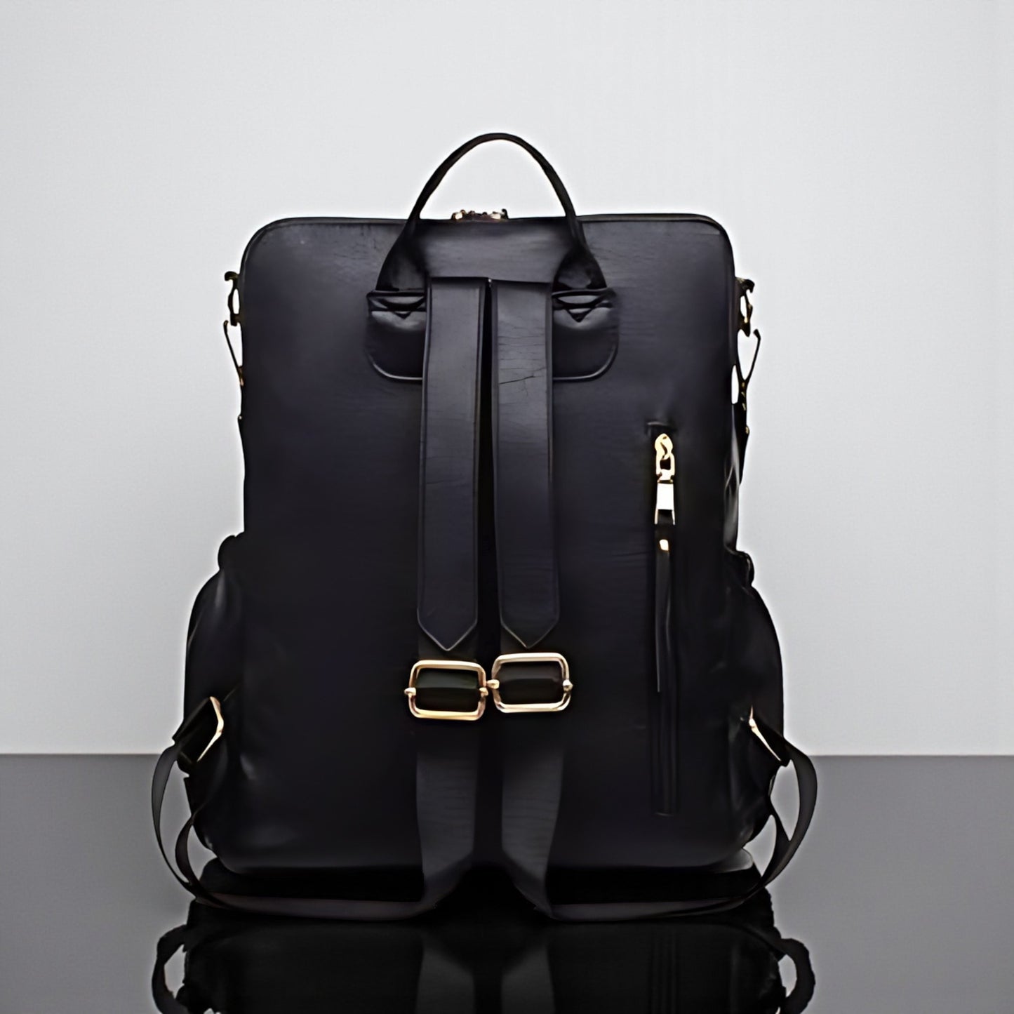 Women's PU Leather Backpack - Backpack Purse For Women