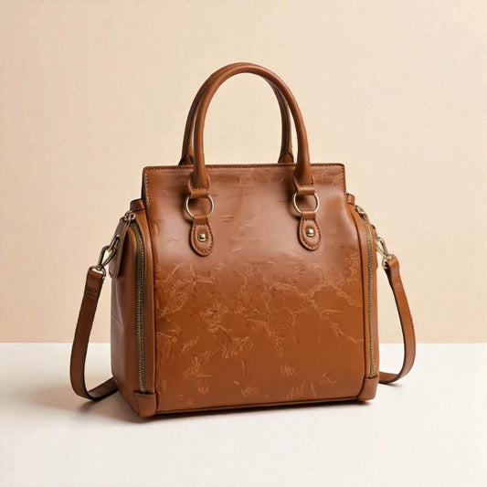 Women's Multifunctional Leather Shoulder Bag Handbag