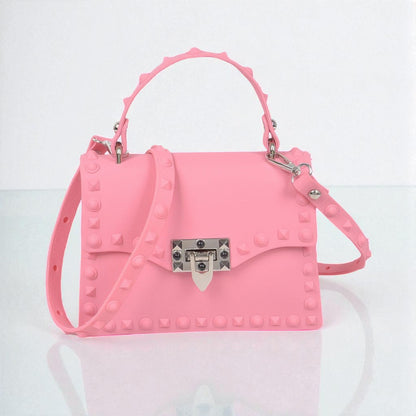 Monotone Studded Clutch