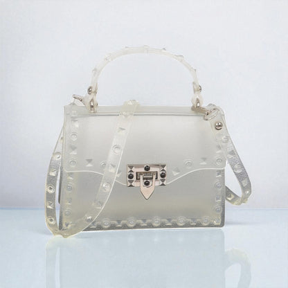 Monotone Studded Clutch