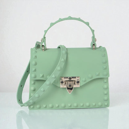 Monotone Studded Clutch