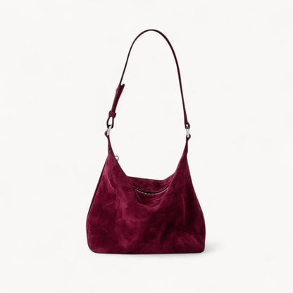 Goat Skin Suede Tote Bag