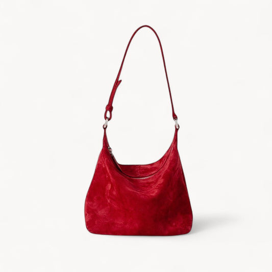 Goat Skin Suede Tote Bag