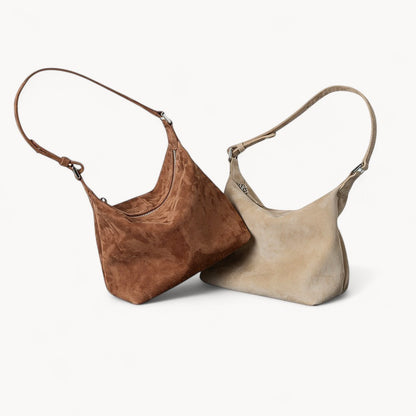 Goat Skin Suede Tote Bag