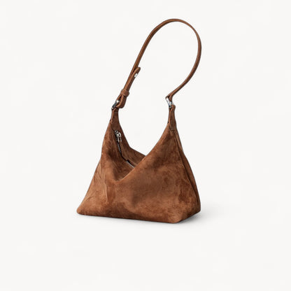 Goat Skin Suede Tote Bag