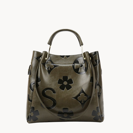 Women's Fashion Embossed Tote Bag
