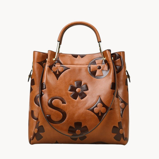 Women's Fashion Embossed Tote Bag