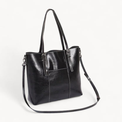 Genuine Leather Cowhide Tote Bag