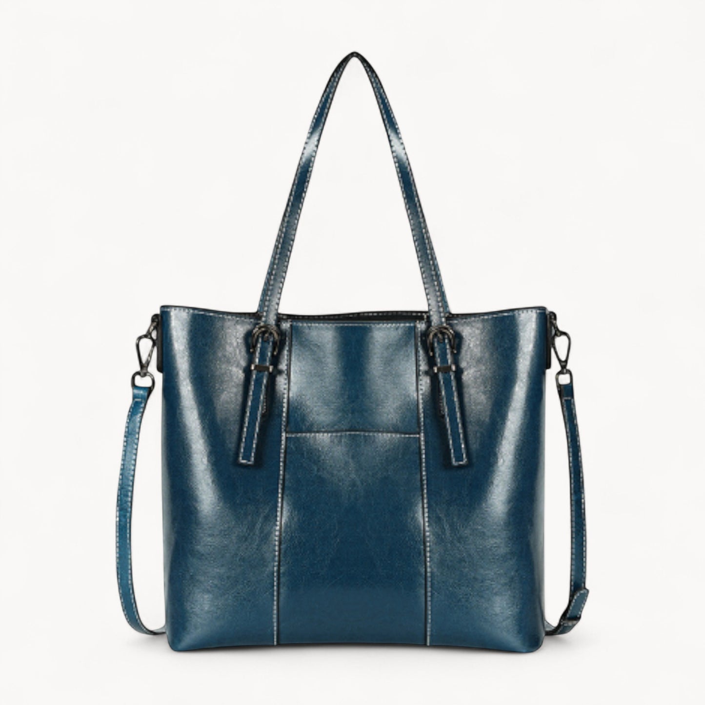 Genuine Leather Cowhide Tote Bag