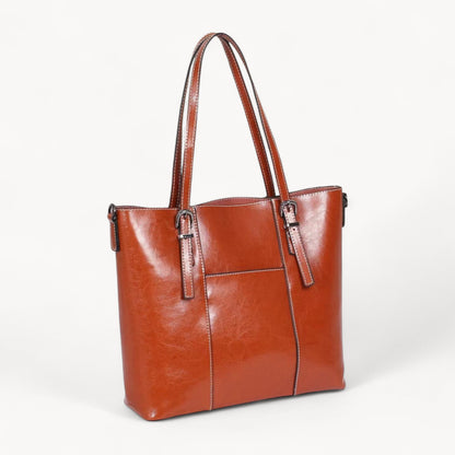 Genuine Leather Cowhide Tote Bag