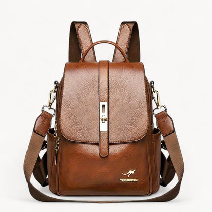 Tonal Journey Vegan Leather Backpack
