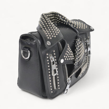 Metal Studded Jacket Crossbody