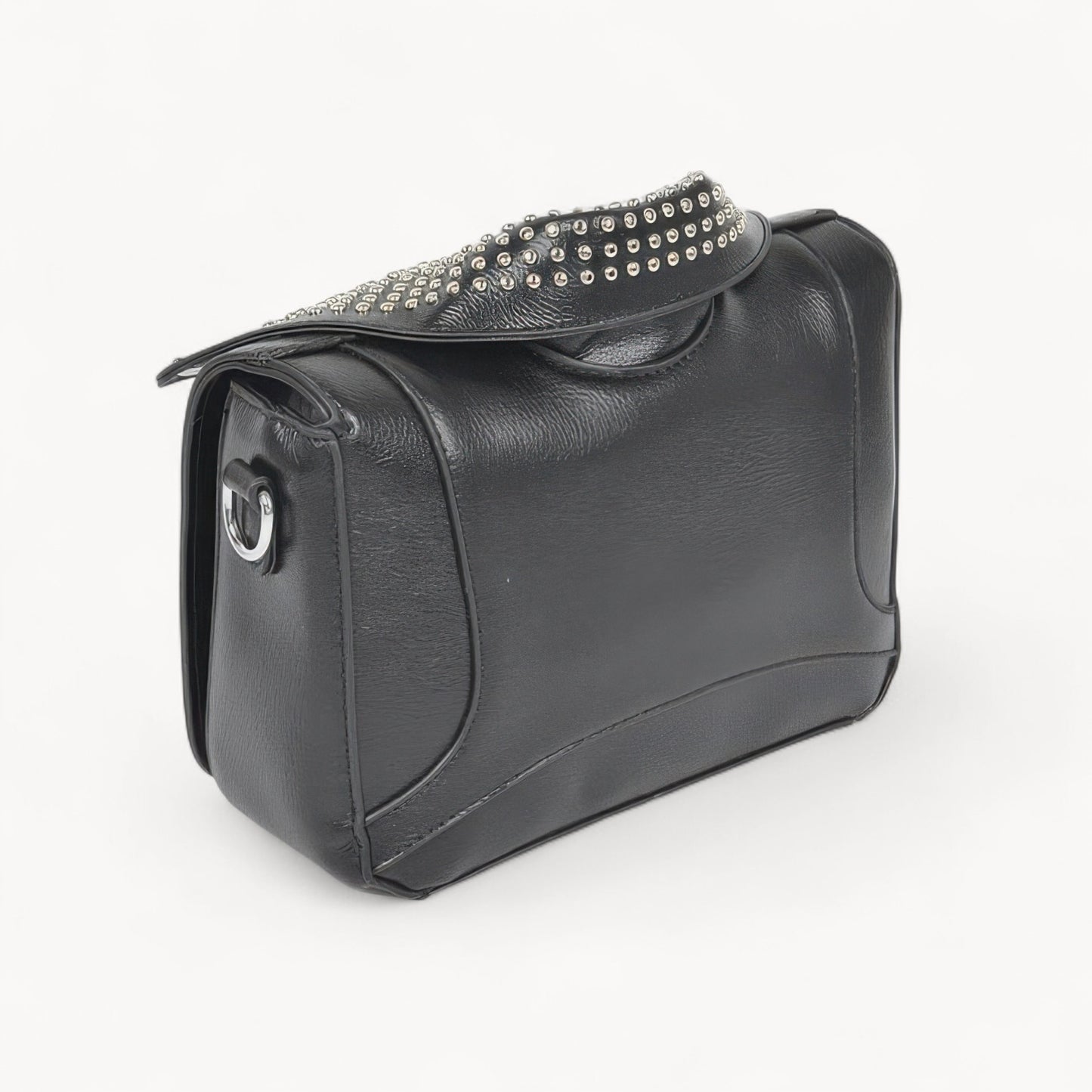 Metal Studded Jacket Crossbody